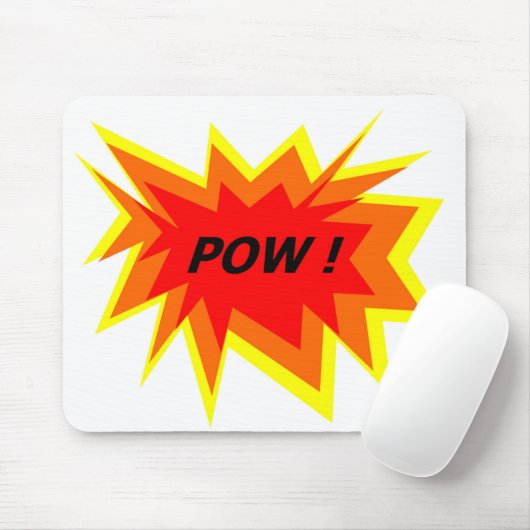 POW ! MOUSEPAD (Mit Mouse)
