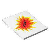 POW ! NOTIZBLOCK (angewinkelt)