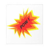 POW ! NOTIZBLOCK (Vorderseite)