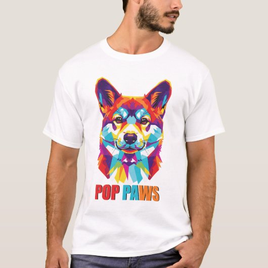 POW PAWS T-Shirt (Vorderseite)