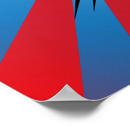 Pow Pop Art Comic Typografie Poster (Ecke)