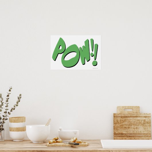 POW! POSTER (Küche)