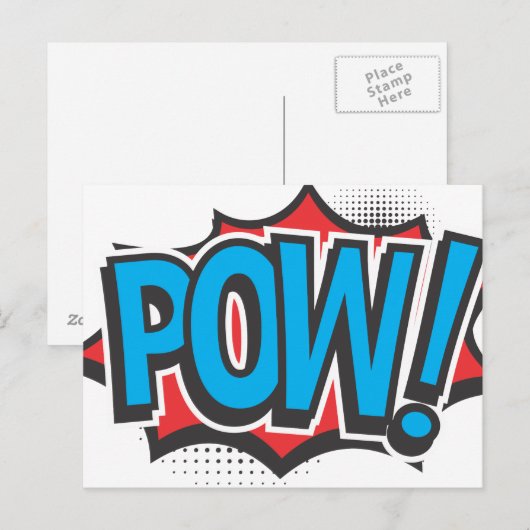 POW POSTKARTE (Vorne/Hinten)