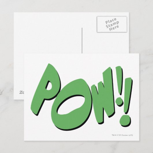 POW! POSTKARTE (Vorne/Hinten)