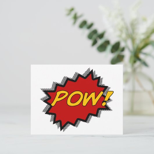 Pow Postkarte (Stehend Vorderseite)