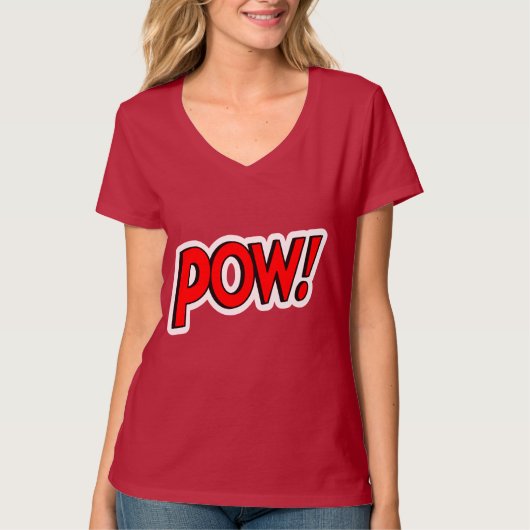 POW! Screwball Grafik T-Shirt (Vorderseite)