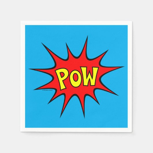 Pow! Serviette (Vorderseite)