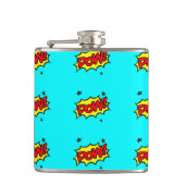 POW! Super Power Flask Flachmann (Vorderseite)