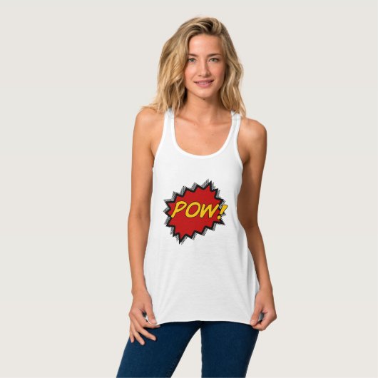 Pow Tank Top (Vorderseite Vollansicht)