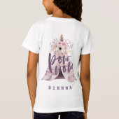 Pow Wow Tepee T - Shirt (Rückseite)