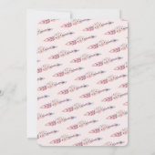 Pow wow zwei Geburtstagsparty einladen Einladung (Rückseite)