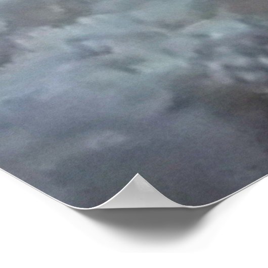 Powder Blue Tang Poster (Ecke)