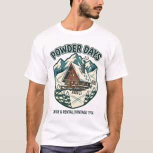Powder Days Vintage-Skilo Lodge T-Shirt