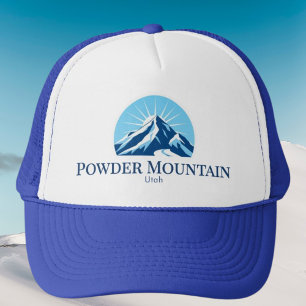 Powder Mountain Utah Skigebiet Mütze