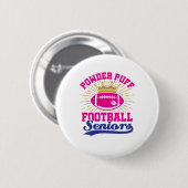 Powder Puff Football Senioren Button (Vorne & Hinten)