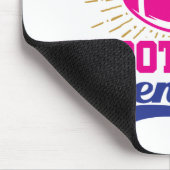 Powder Puff Football Senioren Mousepad (Ecke)