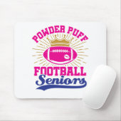 Powder Puff Football Senioren Mousepad (Mit Mouse)