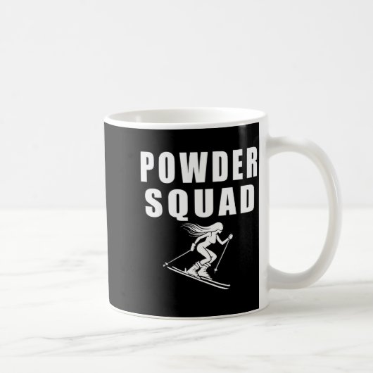 Powder squad  kaffeetasse (Rechts)