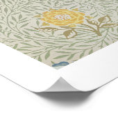 'Powdered' design (textile) Poster (Ecke)