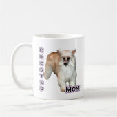 Powderpuff Crested Mama 4 Kaffeetasse (Links)