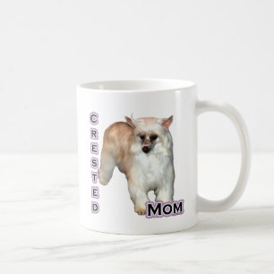 Powderpuff Crested Mama 4 Kaffeetasse