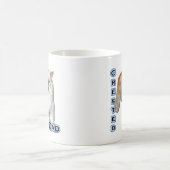Powderpuff Crested Vater 4 Kaffeetasse (Mittel)