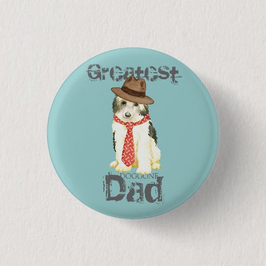 Powderpuff Vater Button (Vorderseite)