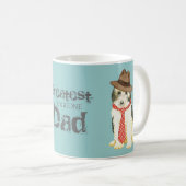 Powderpuff Vater Kaffeetasse (VorderseiteRechts)