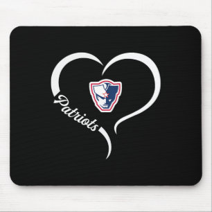 Powdersville Patriots Logo Halbherz Slogan Hs Mousepad