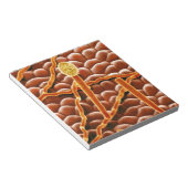 Powdery Mildew Fungus on Poinsettia Notizblock (angewinkelt)