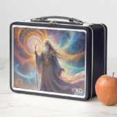 *~* Poweerful Wizard of Love + Light Initials Metall Brotdose (Beispiel)