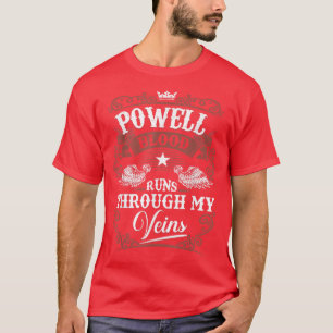 POWELL Blut fließt durch meine Venen POWELL Famili T-Shirt