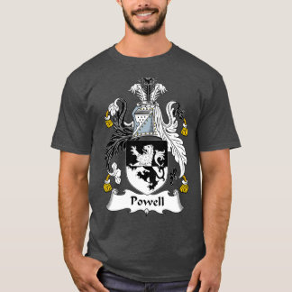 Powell Coat of Arms Familienwappen T-Shirt