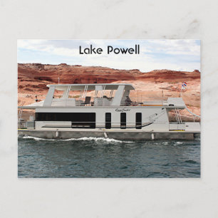 Powell: Houseboat, Arizona, USA 10 Postkarte