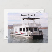 Powell: Houseboat, Arizona, USA 9 Postkarte (Vorne/Hinten)