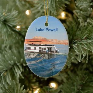 Powell: Houseboot Wellen, Arizona Keramik Ornament