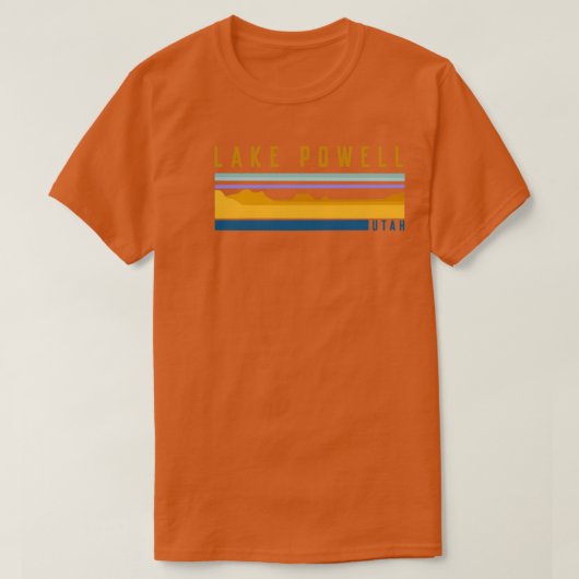 Powell-Landschaft transparent T-Shirt (Design vorne)