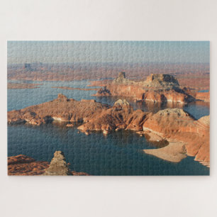 Powell-See, Glen Canyon, am frühen Morgen Puzzle