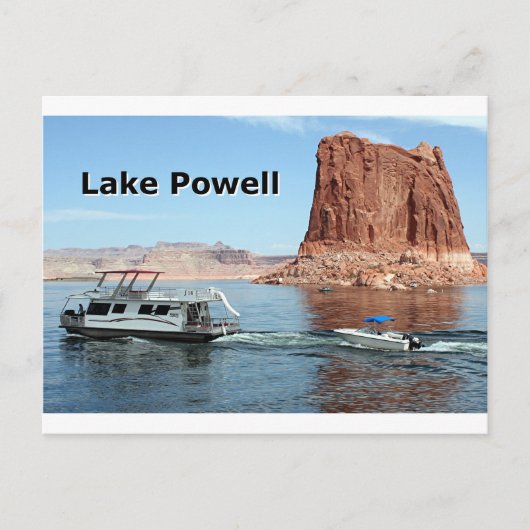 Powell-See (Untertitel) Postkarte (Vorderseite)