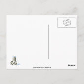 Powell Street Cable Car Car Postkarte (Rückseite)