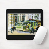Powell und Markt-Straßen, San Francisco, CA Mousepad (Mit Mouse)