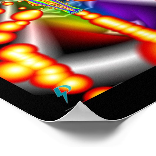 Power (8,5 x 11) poster (Ecke)