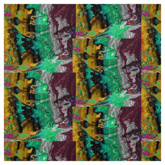 Power abstrakt 621B Stoff (Muster)