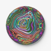 POWER ABSTRAKT 7 PAPPTELLER (Vorderseite)