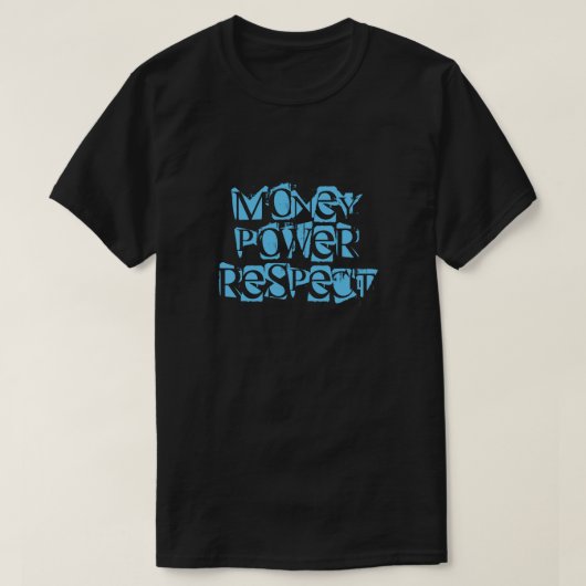 Power Achtung der T-Shirts (Design vorne)