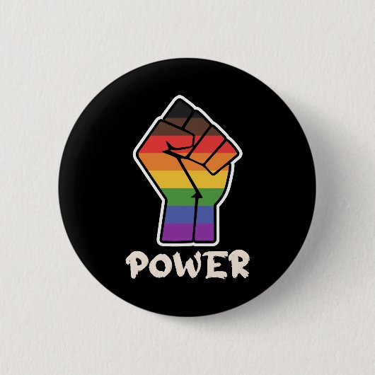 Power Alternative Pride Design for Equality Button (Vorderseite)