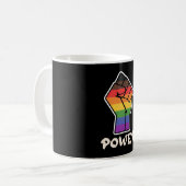 Power Alternative Pride Design for Equality Kaffeetasse (Vorderseite Links)