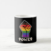 Power Alternative Pride Design for Equality Kaffeetasse (Mittel)