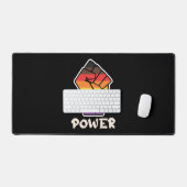 Power Alternative Pride Design for Equality Schreibtischunterlage (Tastatur & Maus)
