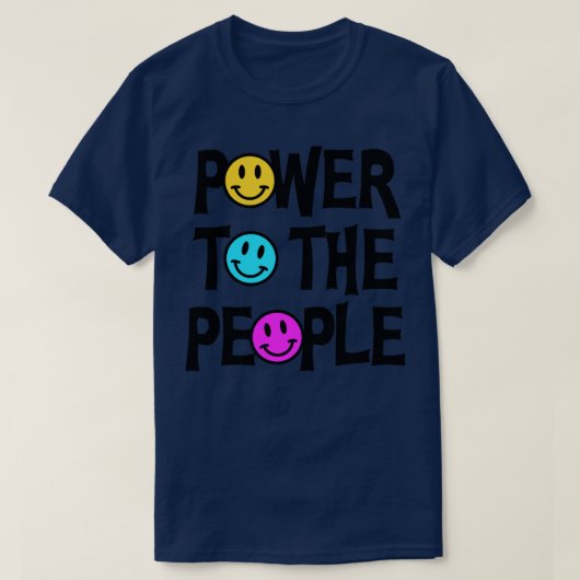Power an die Menschen5 T-Shirt (Design vorne)